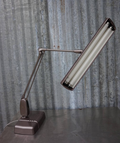 vintage Dazor M-270 Magnifier jeweler Industrial Desk Lamp Floating architects watch repair bureaulamp vergrootlamp USA-05